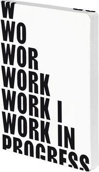 Actual product image Nuuna Graphic L, Work In Progress (22 x 16.5 cm, Dotted, Soft cover)