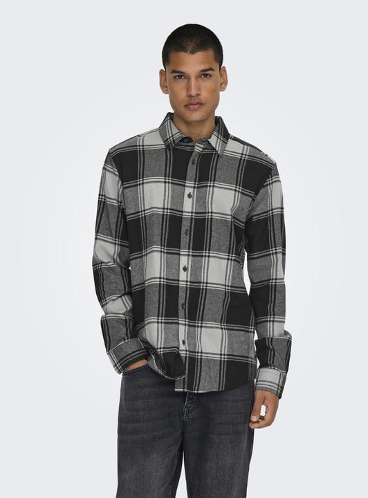 Produktbild Only & Sons Onsgudmund Ls Checked Shirt Noos (XS)