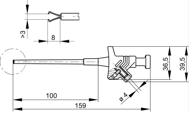 Immagine prodotto SKS Sonda di prova a pinza (Puntale)