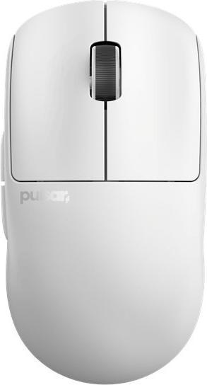 Pulsar X2 CRAZYLIGHT Wireless Medium (Uyuni White) - Gaming Mus - Optisk - 5 knapper - Hvid (Wireless)