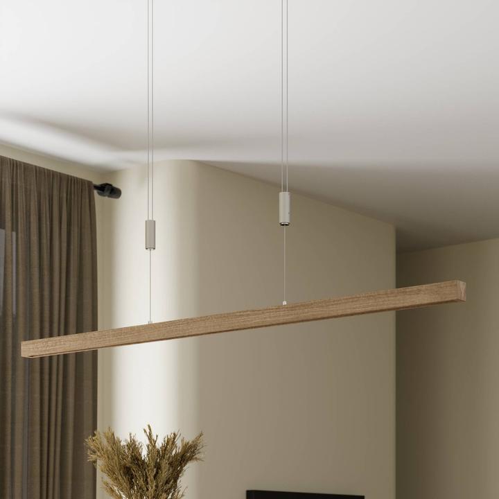 Image du produit Lucande Nora Lampe à suspendre Oak (2750 lm)