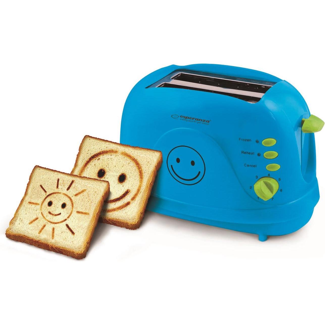 Thumbnail - Esperanza EKT003B, Toaster, Blau