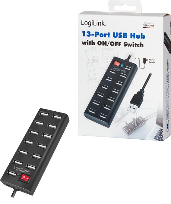 Produktbild LogiLink UA0126 (13 Ports)