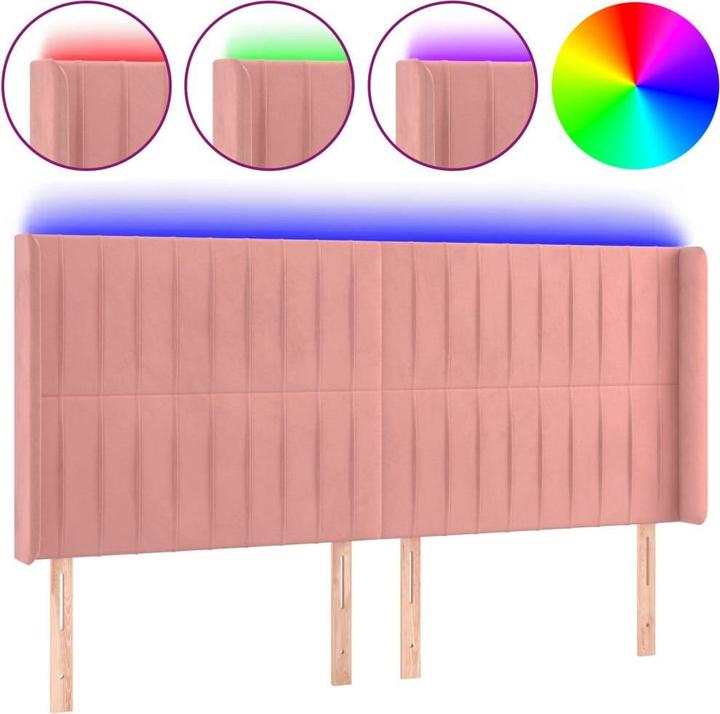 Image du produit vidaXL LED Kopfteil (183 x 16 x 128 cm)