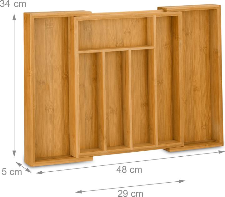 Produktbild Relaxdays Besteckkasten