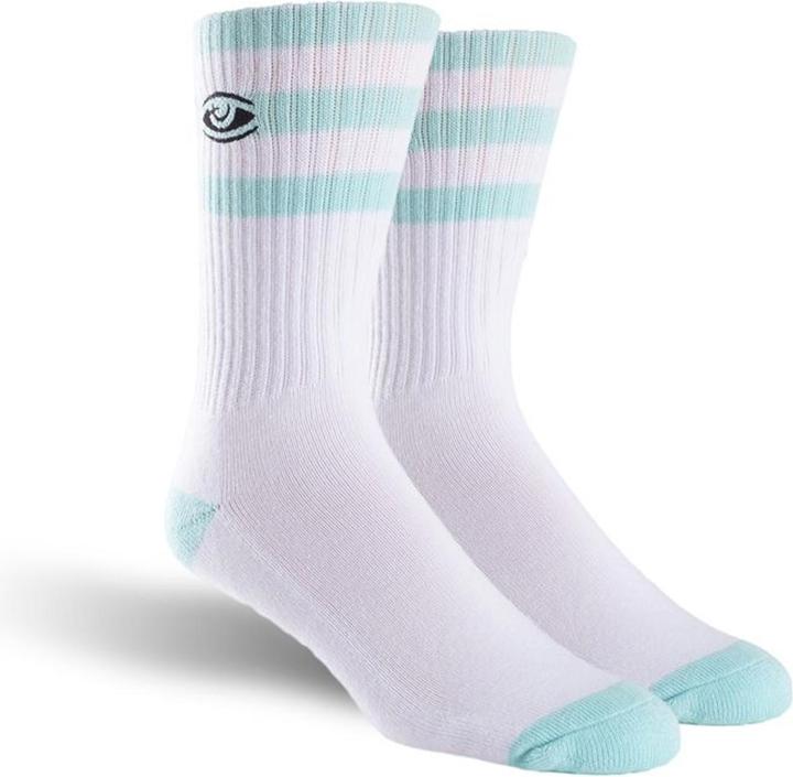 Actual product image Toy Machine Watching Embroided Crew Socks (One size)