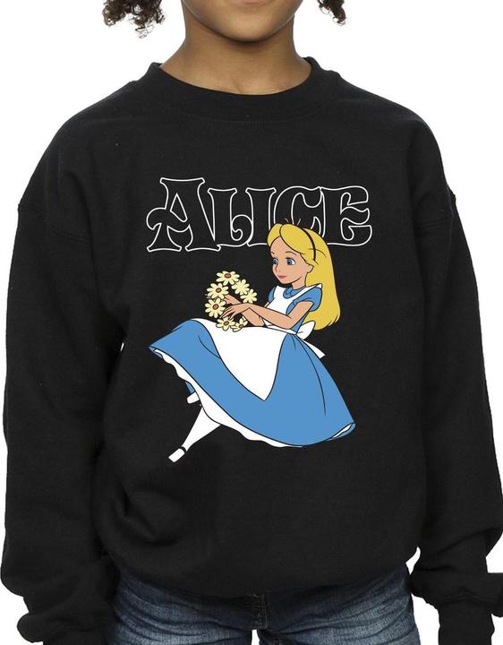 Produktbild Disney Alice In Wonderland Flowers Sweatshirt Mädchen (116)