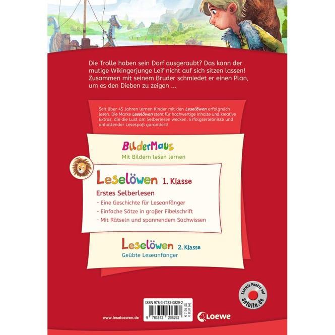 Produktbild Leselöwen 1. Klasse - Der mutigste Wikinger der Welt (Deutsch, Fabian Lenk, Loewe Erstlesebücher, Max Meinzold, 2022)