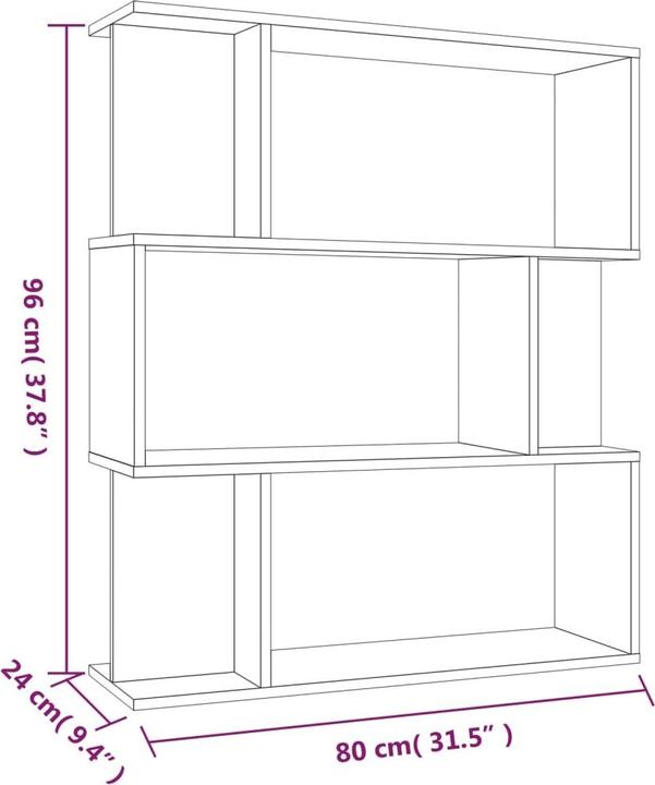Image du produit vidaXL Donato (80 x 24 x 96 cm)