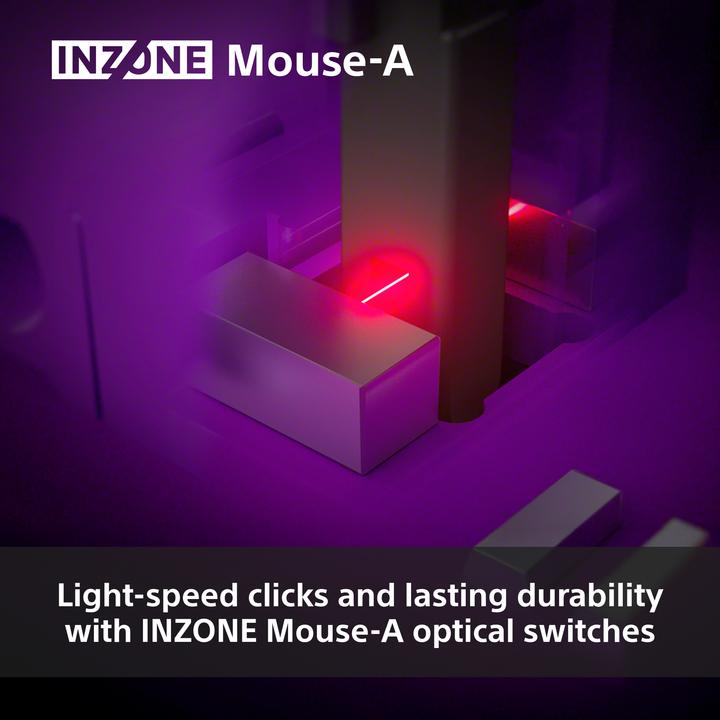 Produktbild Sony Inzone Mouse-A (Kabellos, Kabelgebunden)