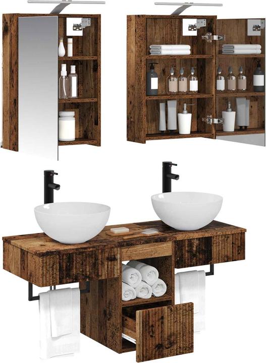 Produktbild vidaXL Badezimmerschrank