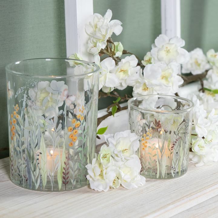 Produktbild Viana Elegantes Windlicht mit Schmetterlingsdesign