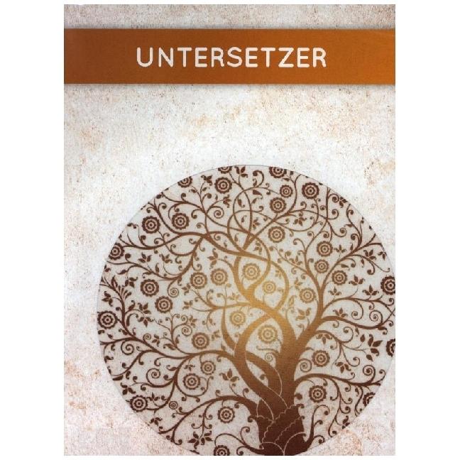 Thumbnail - Jojo, Untersetzer, Baum des Lebens Untersetzer 140mm gold (1 x)