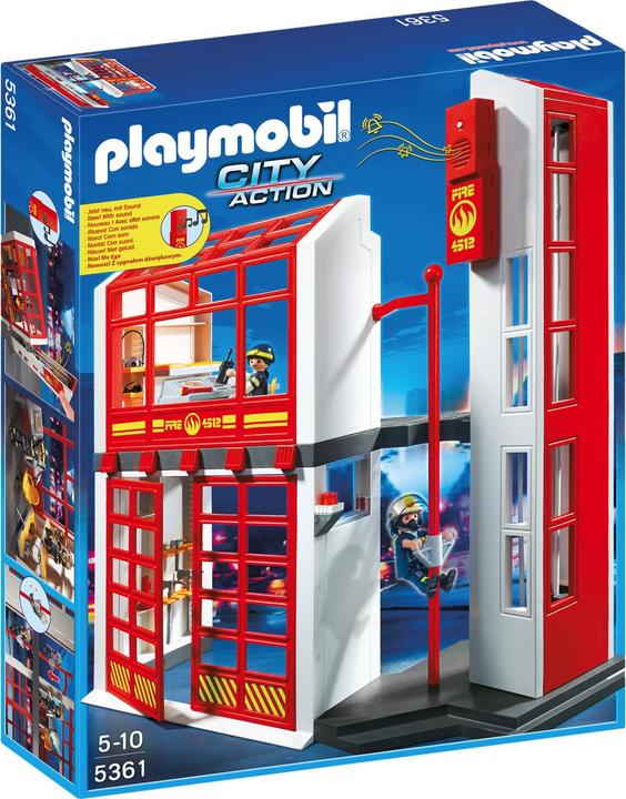 Produktbild Playmobil Feuerwehrstation (5361)