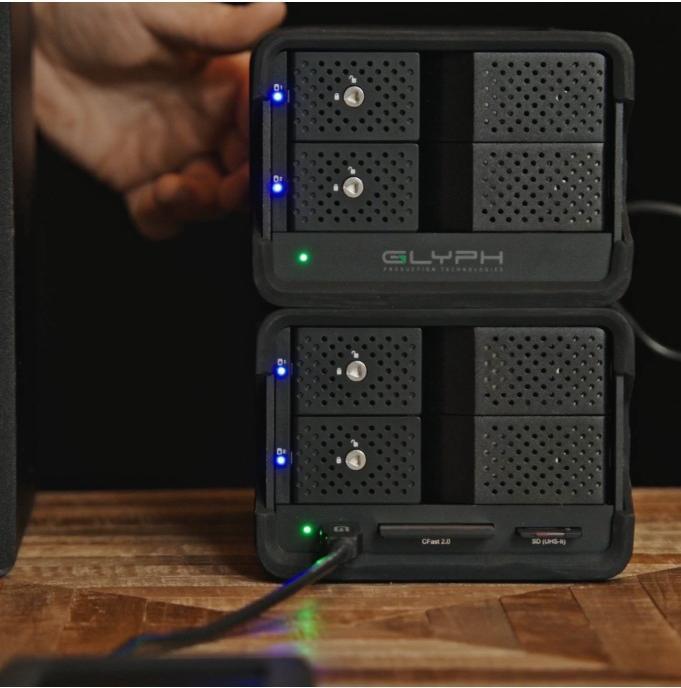 Actual product image Glyph Blackbox PRO RAID 16TB, Enterprise Class, USB-C (3.1, Gen 2) (16 TB)