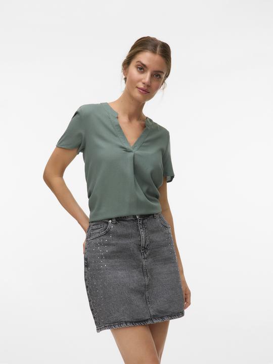 Image du produit Vero Moda VMTESSA Hohe Taille Kurzer Rock Jeansrock (L)