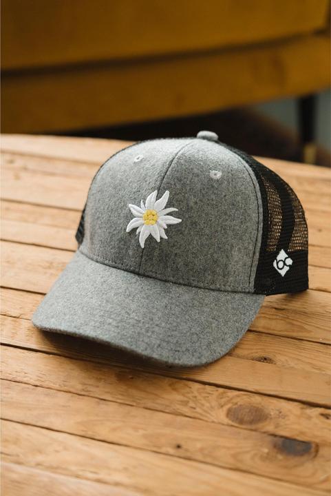 Actual product image Bavarian Caps Edelweiss Mesh (One size)