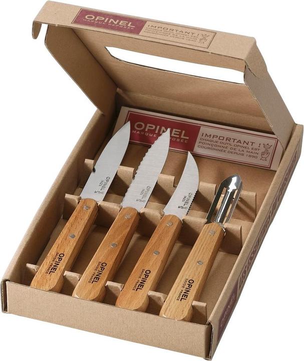 Produktbild Opinel LES ESSENTIELS Küchenmesser-Set, 4-teilig