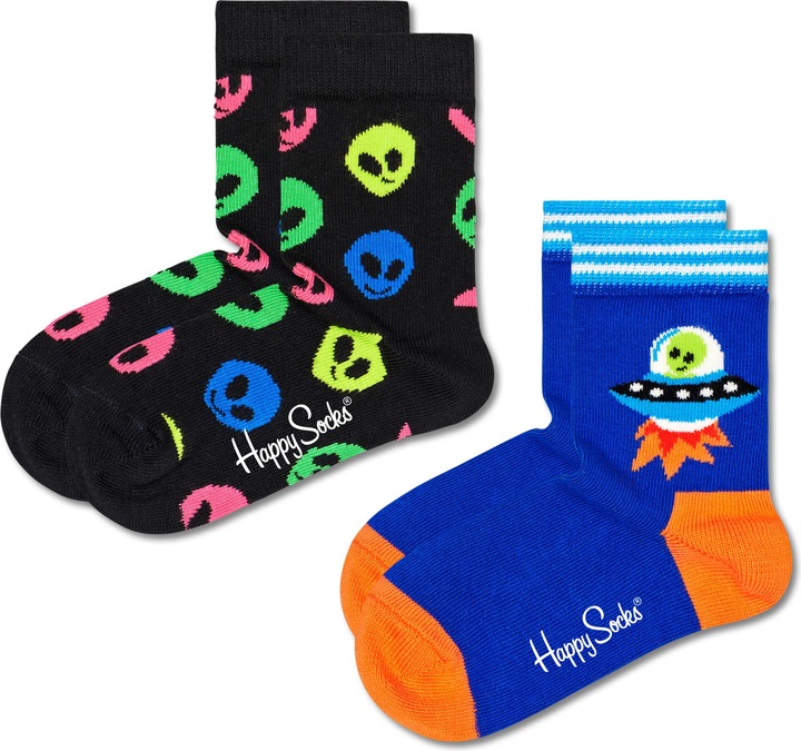 Actual product image Happy Socks Kids Alien (pack of 2, 28 - 31)