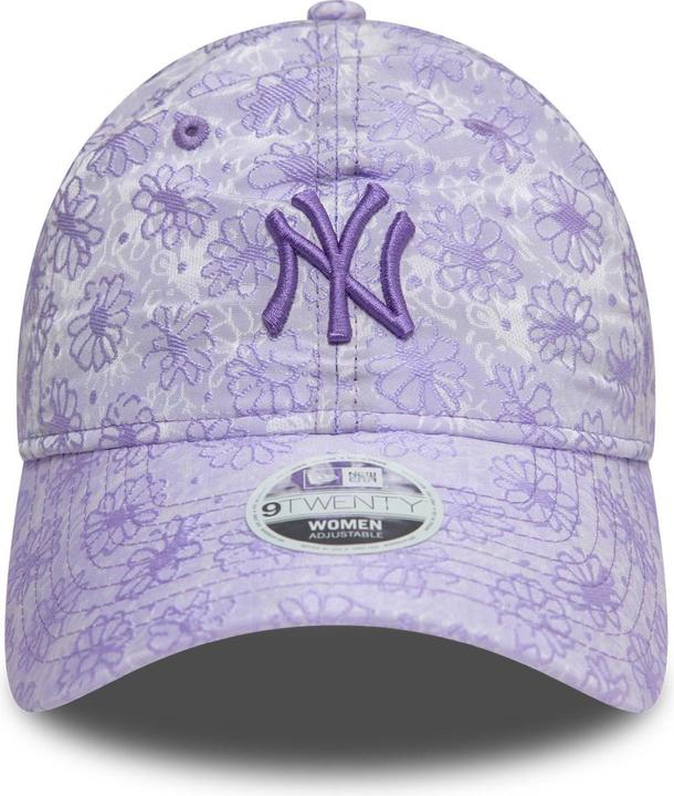 Actual product image New Era 9Twenty Damen Cap - Floral New York Yankees Purple