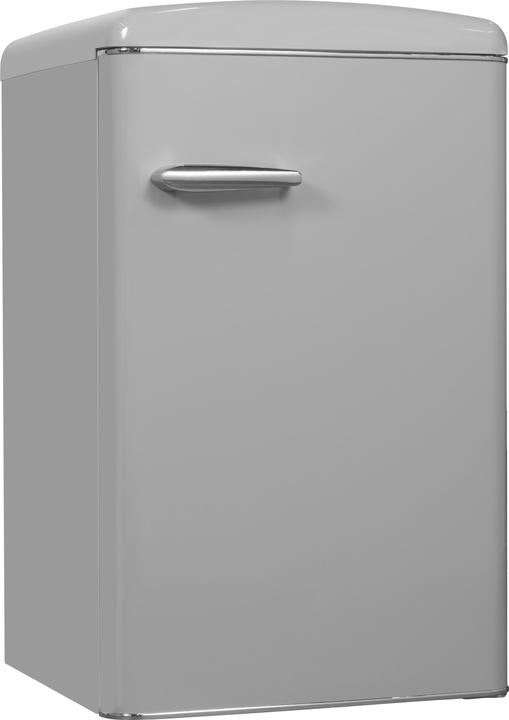 Produktbild Exquisit Exquisit Kühlschrank RKS120VH160F grau 810210200, Retro (122 l)