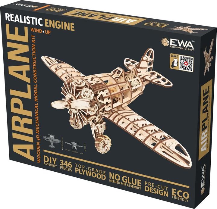 Eco Wood Art Aircraft