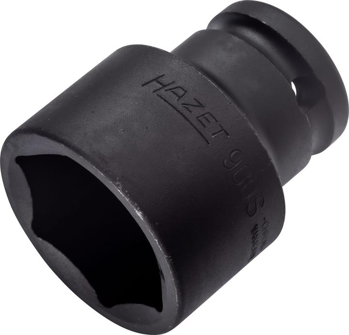 Actual product image HAZET Impact socket ∙ hexagon 900S-30 ∙ Square, hollow 12.5 mm (1/2 inch) ∙ Outside hexagon tractio… (30 mm)