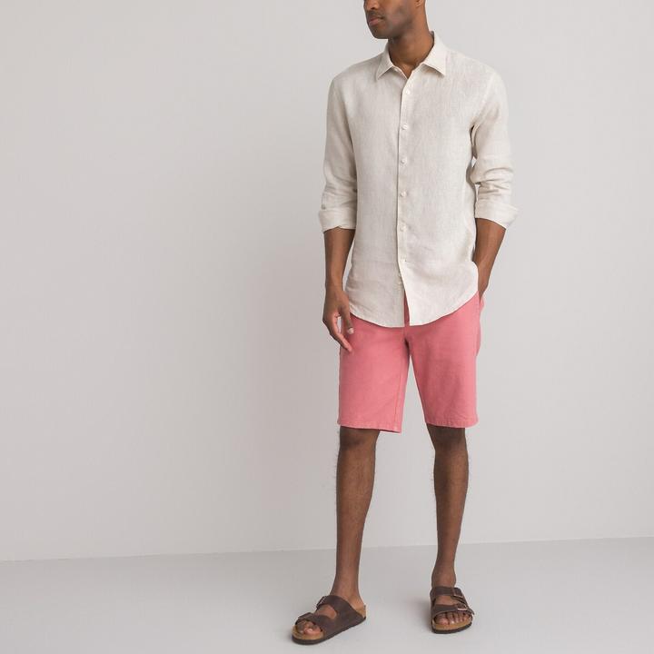 Produktbild La Redoute Collections Gerades Leinenhemd Signature mit langen Ärmeln (XL)
