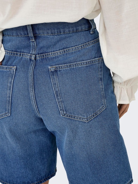 Actual product image Only ONLHOPE Hohe Taille Weiter Beinschnitt Jeans-Shorts Jeans-Shorts (S)
