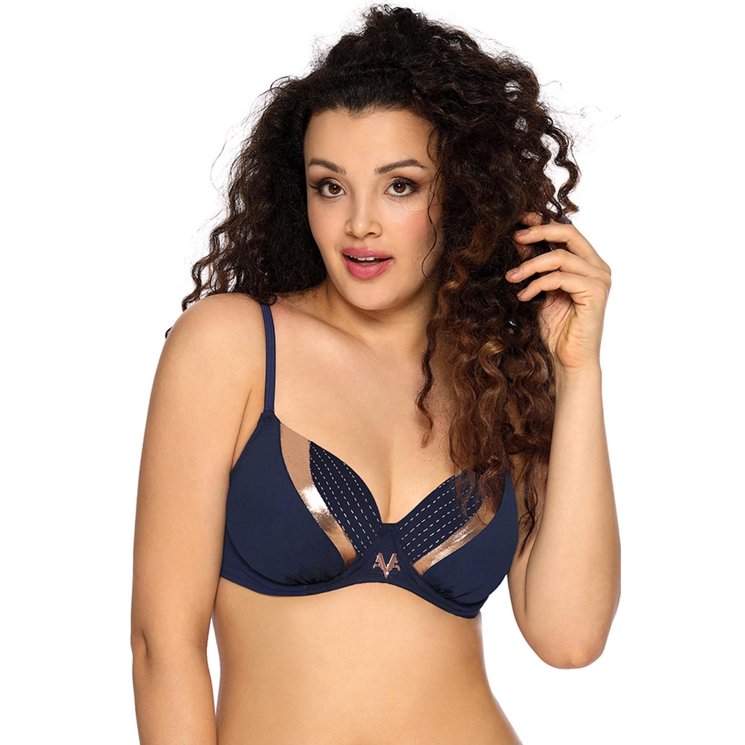 Ava, Damen, Bikini, Bikinioberteil model 177445, Blau, (70 E)