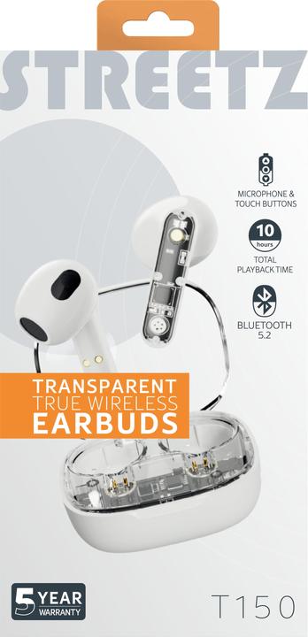 Actual product image Streetz T150 (No noise cancellation, 10 h, Wireless)