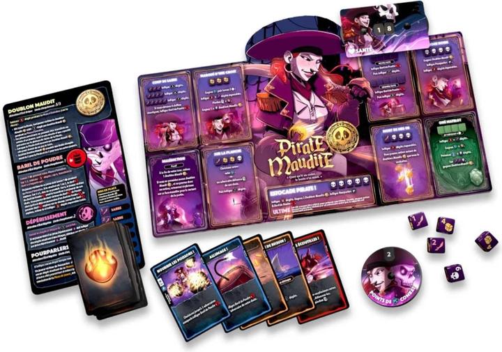 Actual product image Dice Throne S2- Artificier vs Pirate Maudite (French, 2 Players)