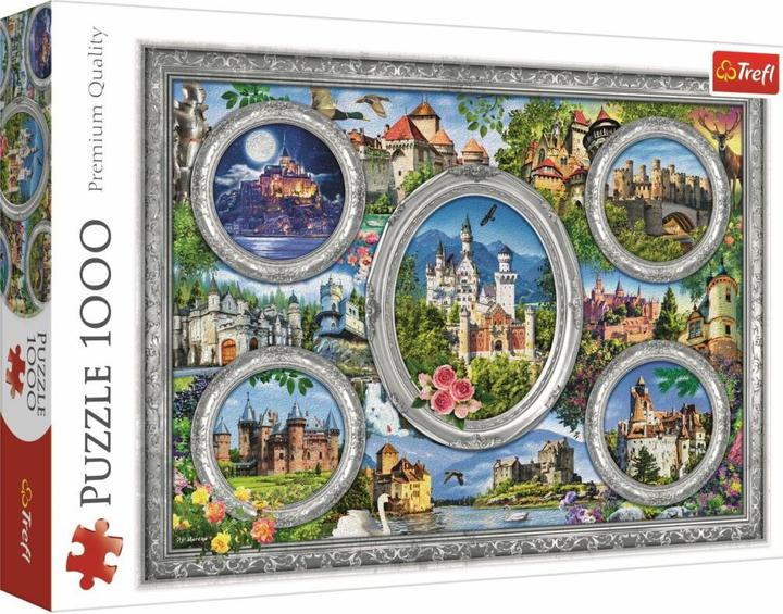 Actual product image Trefl Puzzle 1000 Castles of the World (1000 pieces)