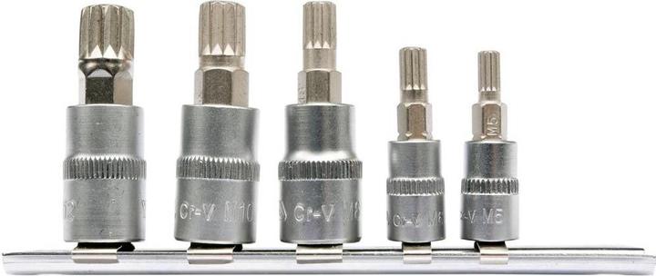 Produktbild Yato Socket Bit Set Spline 5pcs