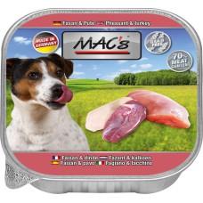 Actual product image MAC's DOG Fasan & Pute (Adult, 1 pcs., 150 g)