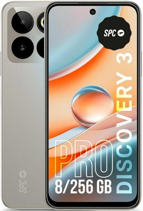 SPC Discovery 3 Pro (256 GB, Grigio, 6.70", Doppia SIM, 4G)