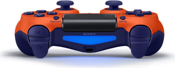 Productafbeelding Sony PS4 Dualshock 4 draadloze controller - Zonsondergang Oranje (PS4)