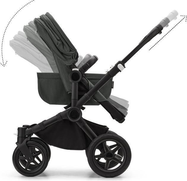 Image du produit Bugaboo Donkey 5 Mono, Vert forêt/Vert forêt/Noir (0 - 4 Années)