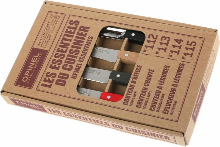 Produktbild Opinel LES ESSENTIELS LOFT Küchenmesser-Set, 4-teilig (9.50 cm)
