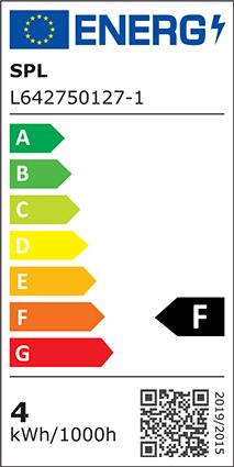 Energy Label Scharnberger+Hasenbein LED reflector lamp (GU10, 345 lm, 1x)