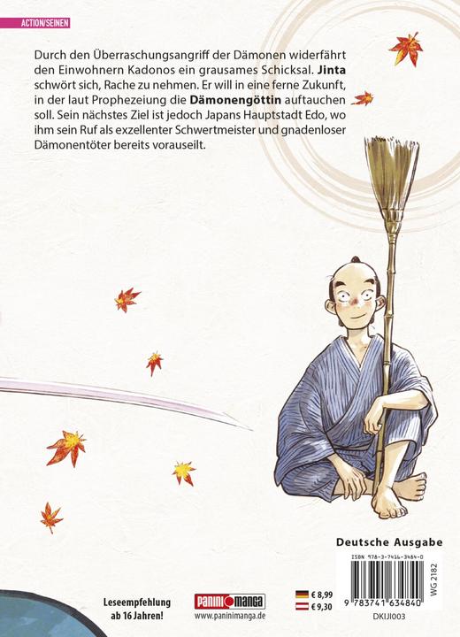 Immagine prodotto Panini Kijin Gentosho: Dämonenjäger 03 (Tedesco, Benjamin Rusch, Motoo Nakanishi, Yu Satomi, 2023)