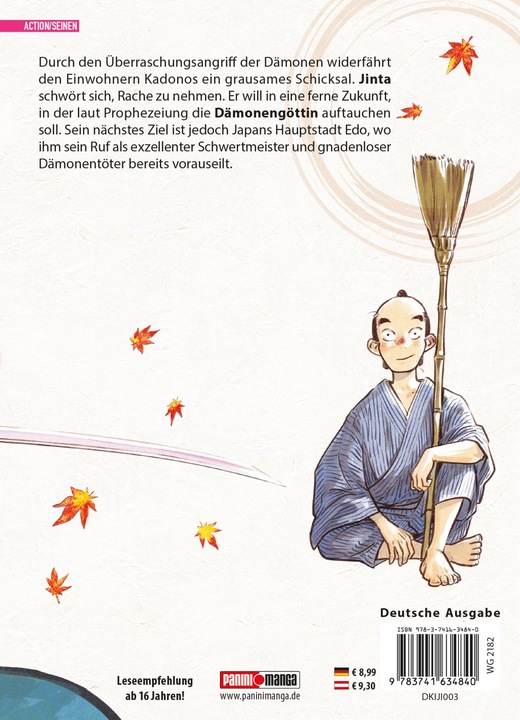 Produktbild Panini Kijin Gentosho: Dämonenjäger 03 (Deutsch, Motoo Nakanishi, Yu Satomi, Benjamin Rusch, 2023)