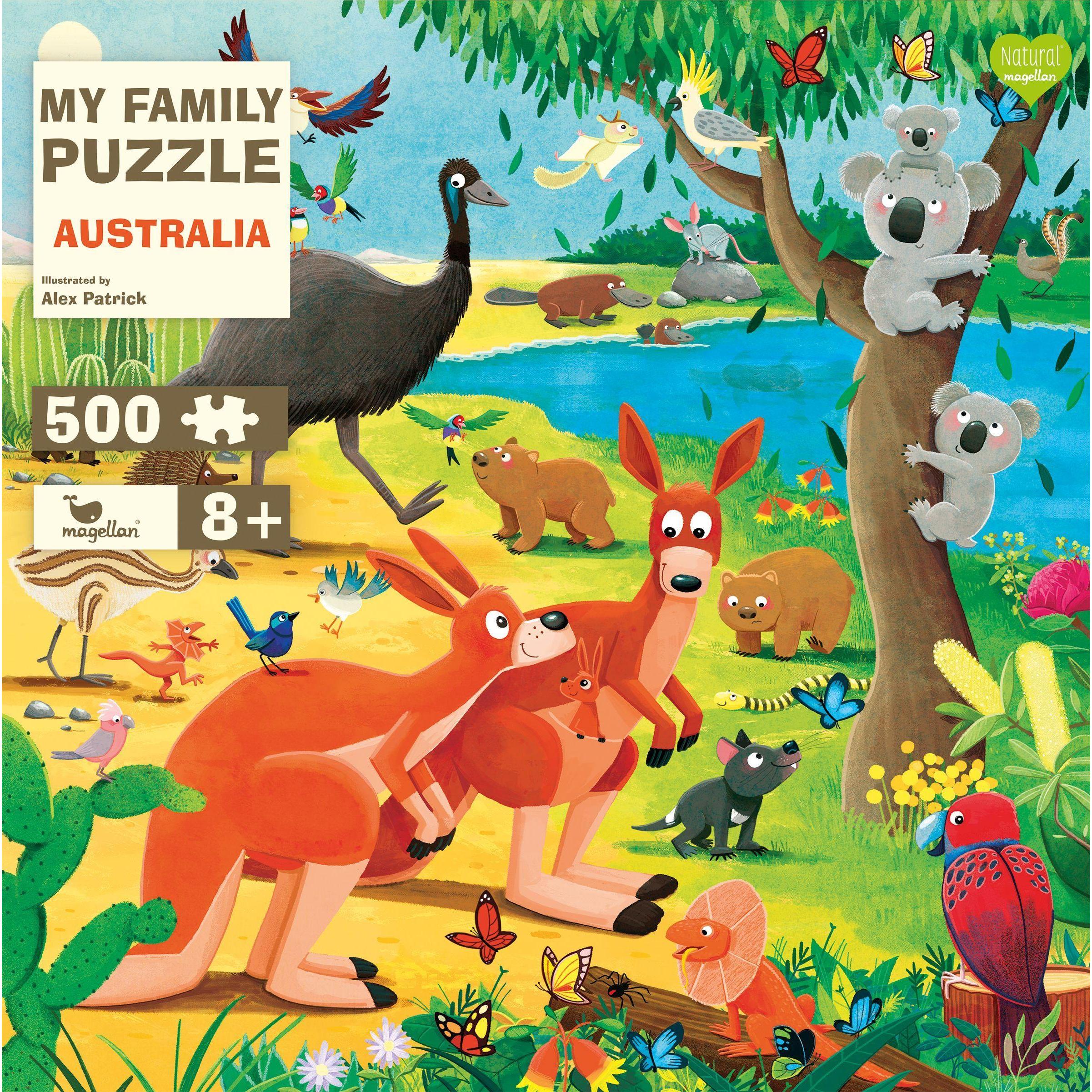 Magellan My Family Puzzle - Australia (500 Teile)