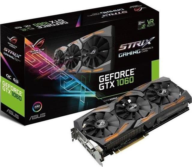 Produktbild ASUS GeForce ROG STRIX GTX 1060 A6G GAMING (6 GB)
