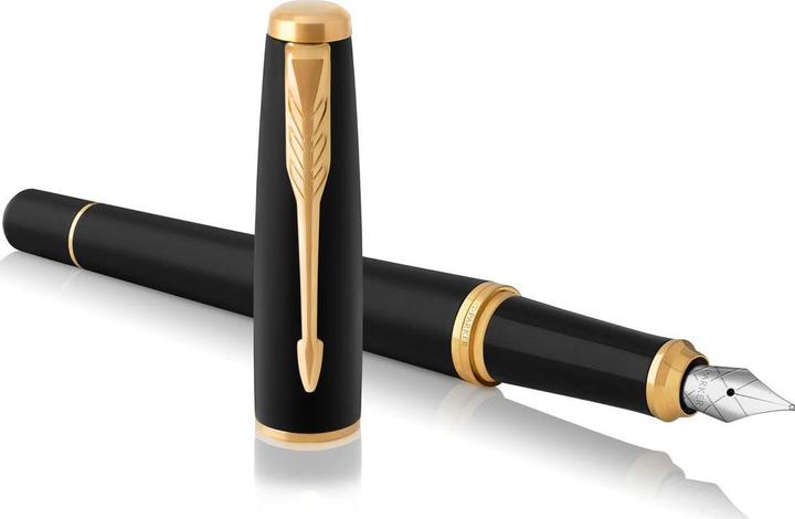 Produktbild Parker Set - Füllfederhalter + Kugelschreiber Urban Black GT - 2093381 (Gold, Schwarz, 2 x)