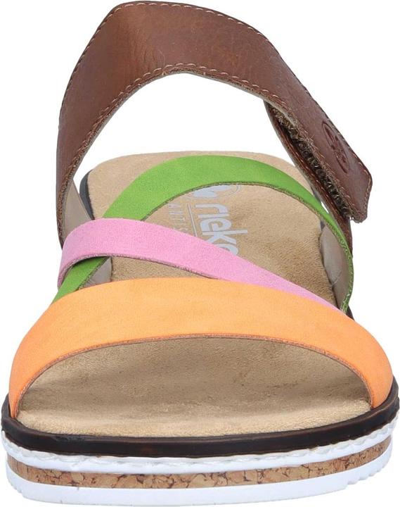 Produktbild Rieker - Basic - Pantoletten (38 EU Mehrfarbig) (38)