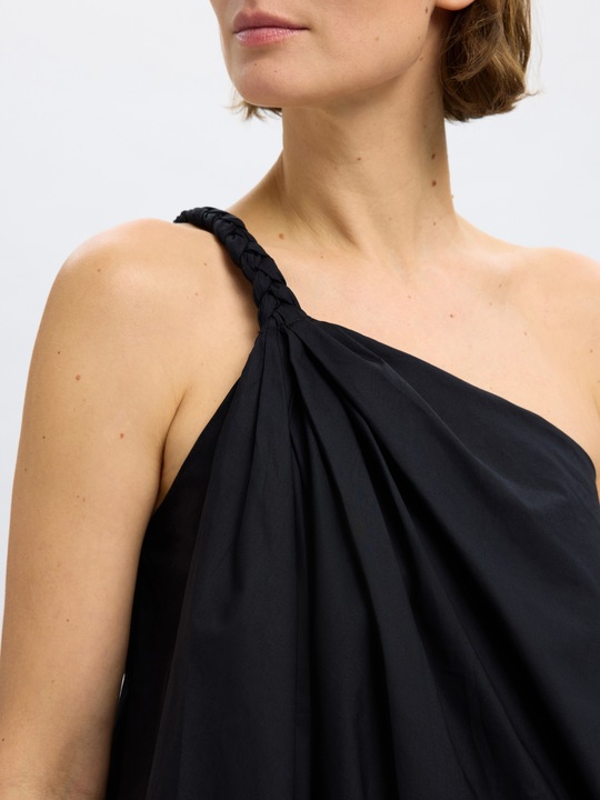 Produktbild Selected Femme Geflochtenes One-Shoulder Kleid (36)