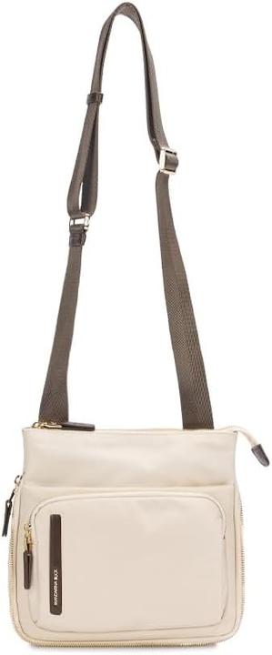 Actual product image Mandarina Duck Vertical Expandable Crossover with Multiple Compartments