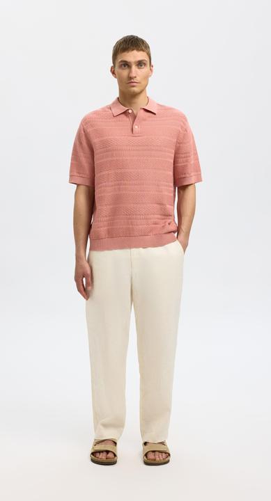 Produktbild Selected Textured Polohemd aus Strick (S)