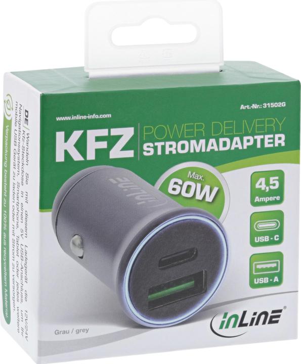 Actual product image InLine Battery charger